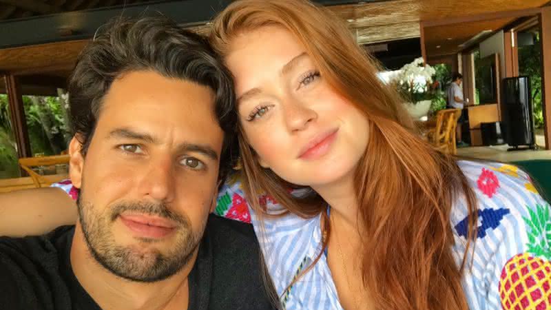 Rumores sobre uma suposta separação de Marina Ruy Barbosa e Alexandre Negrão tomaram conta das redes sociais - Instagram