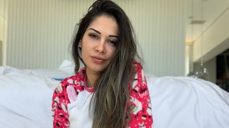 Hospitalizada, Mayra Cardi desabafa sobre como está se sentindo - Instagram