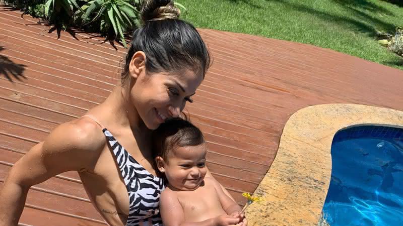 Mayra Cardi aproveitou o tempo junto da filha nessas férias - Instagram