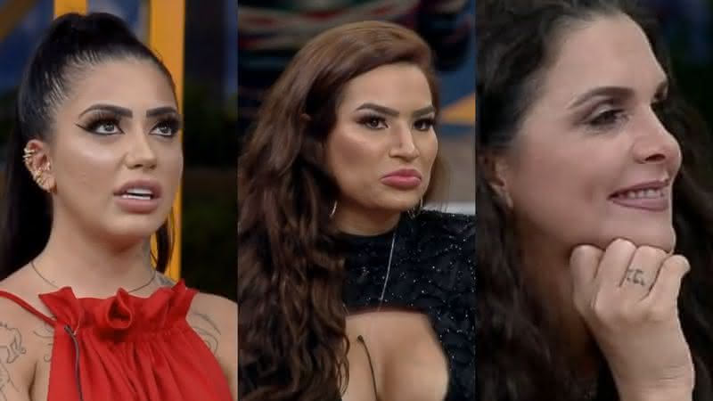 A Fazenda 12: Raissa não deixa barato mentira de Luiza e Mirella - Reprodução/ Record