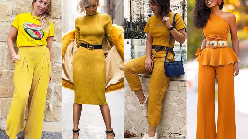 Looks monocromáticos são super poderosos e estilosos - Instagram