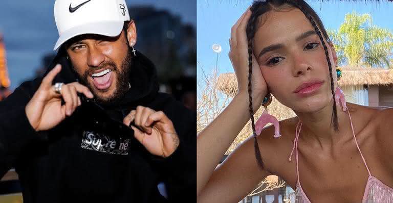 Após curtir vídeo de beijão em Bruna Marquezine, Neymar canta sofrência - Reprodução/ Instagram