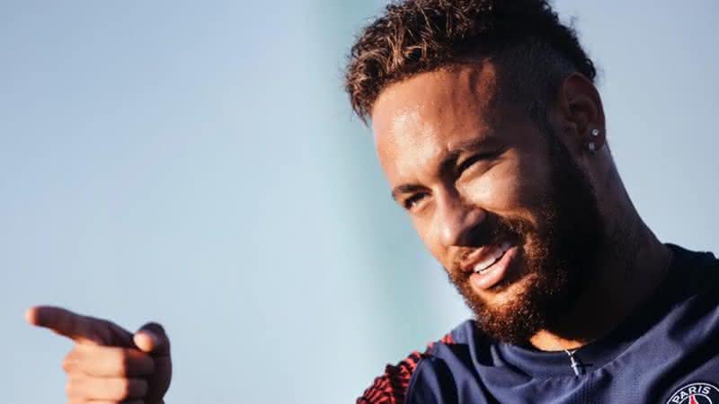 Neymar Jr. abala rede social ao comentar de jogo da Champions League - Instagram