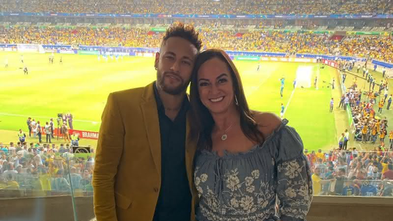 Neymar Jr. parabeniza mãe e aniversariante, Nadine Santos, e declaração emociona: "Eu te amo" - Instagram