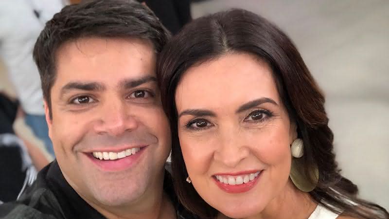 Lair Rennó se despede da Globo e Fátima Bernardes agradece a parceria - Instagram