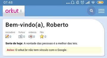 Orkut tá de volta? Rede social vira assunto no Twitter e nós te explicamos essa história - Reprodução/ Twitter