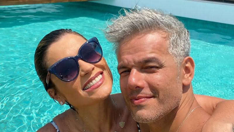 Otaviano Costa se derrete por Flávia Alessandra - Instagram