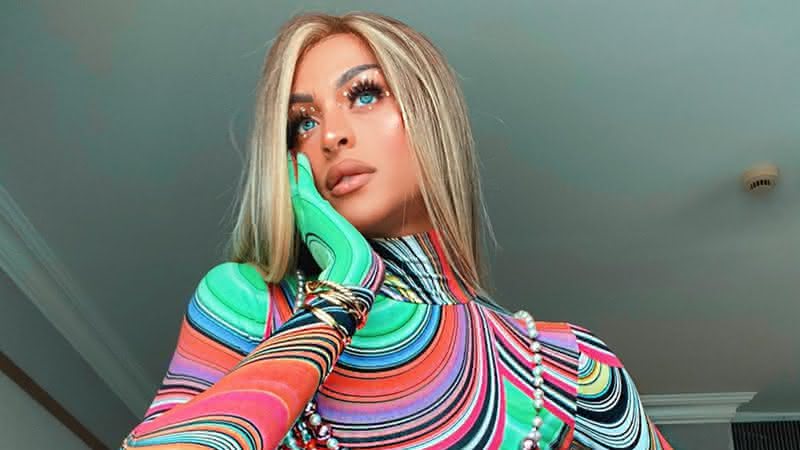 Pabllo Vittar mostra 'Antes e Depois' - Instagram