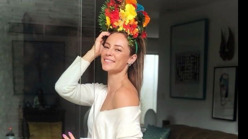 Paolla Oliveira treina para o Carnaval - Instagram