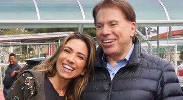 Patricia Abravanel registra momento fofo entre sua filha e Silvio Santos - Instagram