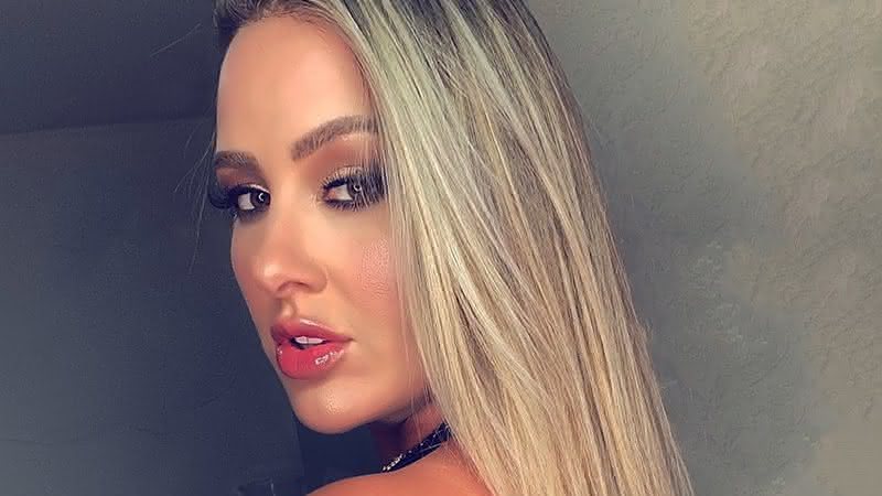 Patrícia Leitte sensualiza de lingerie branca - Instagram