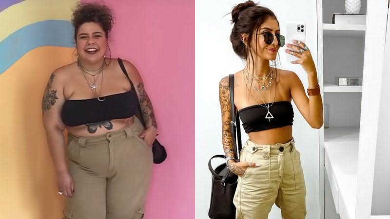 3 looks recriados de modelos magras para provar que todo mundo pode - Reprodução/ Instagram