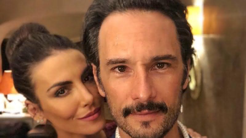 Rodrigo Santoro posta foto na praia com Mel Fronckowiak - Instagram