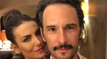 Rodrigo Santoro posta foto na praia com Mel Fronckowiak - Instagram