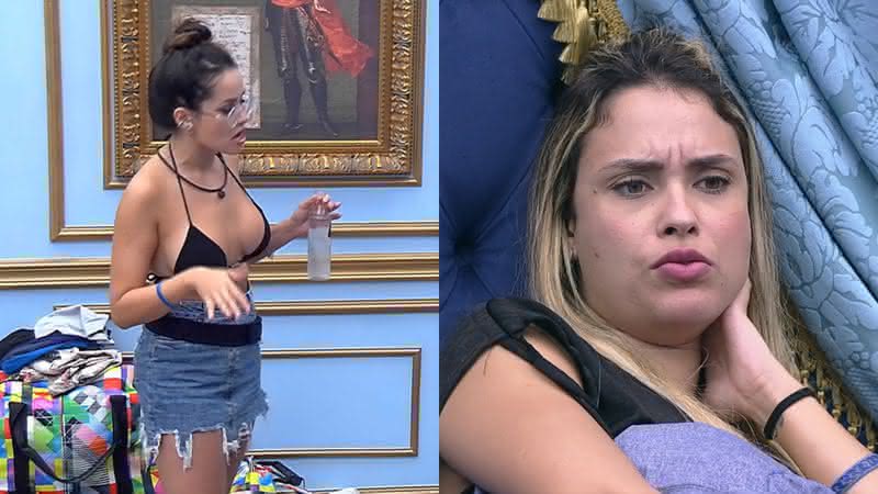 Sarah discute com Juliette e dispara que não se importa mais com a sister - Reprodução/ Globo