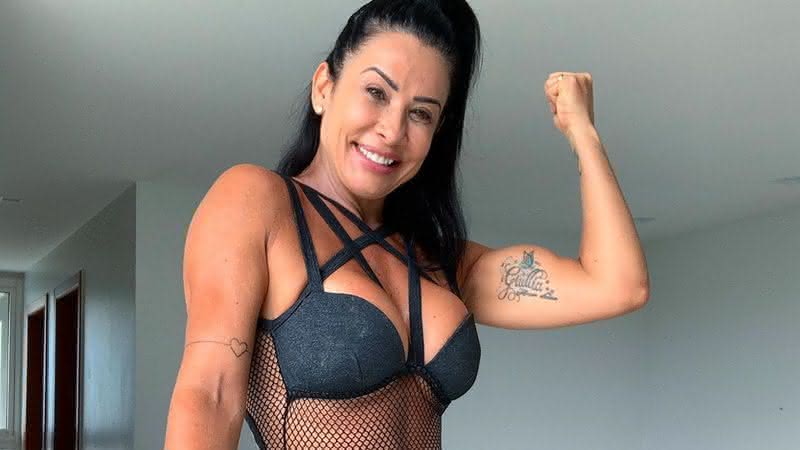 Scheila Carvalho ostenta corpão durante dança - Instagram