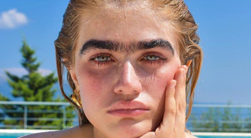 Sophia Hadjipanteli criadora do movimento #unibrow. - Instagram