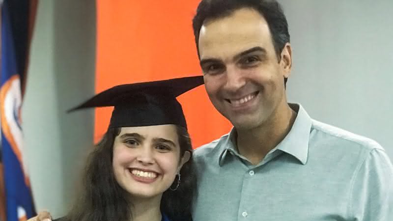 Tadeu usou suas redes sociais para parabenizar a filha mais velha - Instagram