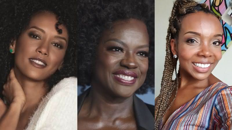 Taís Araújo vibra com interação de Viola Davis após declarar torcida para Thelma - Divulgação/Globo