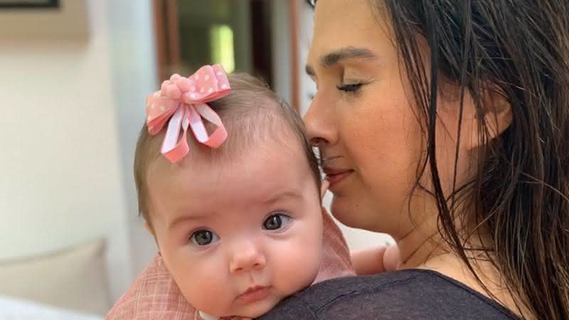 Tata Werneck comemora mesversário de Clara Maria - Instagram