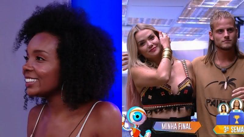 Campeã do BBB20, Thelma abre o jogo sobre Marcela ter a substituído no pódio por Daniel - Globo