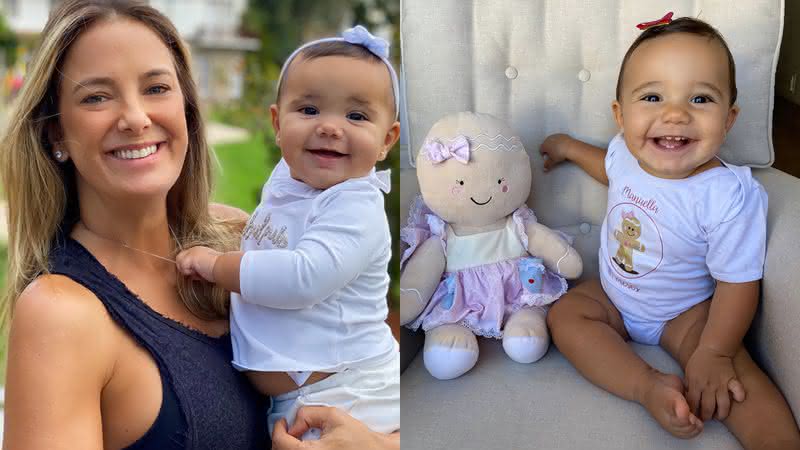 Ticiane Pinheiro comemora 10 meses de Manuella - Instagram