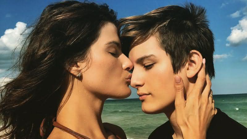 A top model se declarou para o filho em seu aniversário - Instagram