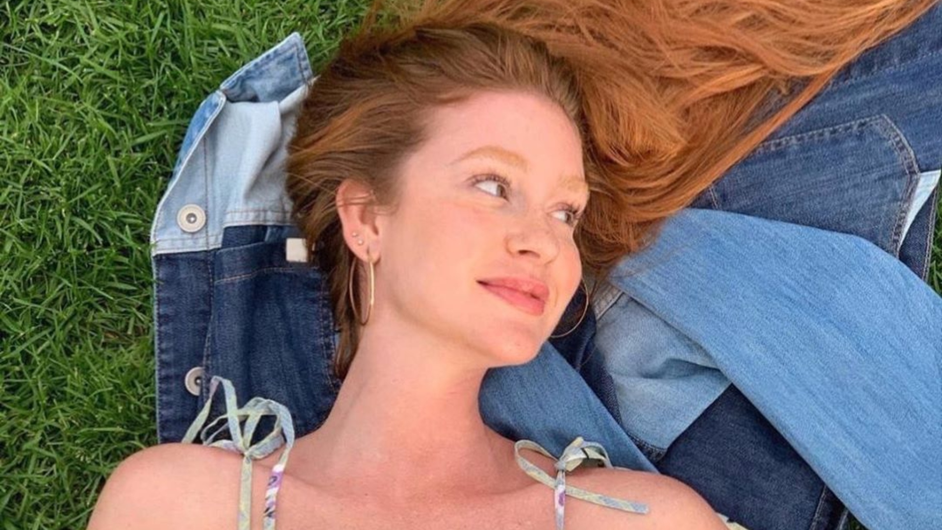 Em paisagem paradisíaca, Marina Ruy Barbosa surge com maiô preto e curte piscina com borda infinita: “Linda como a paisagem”