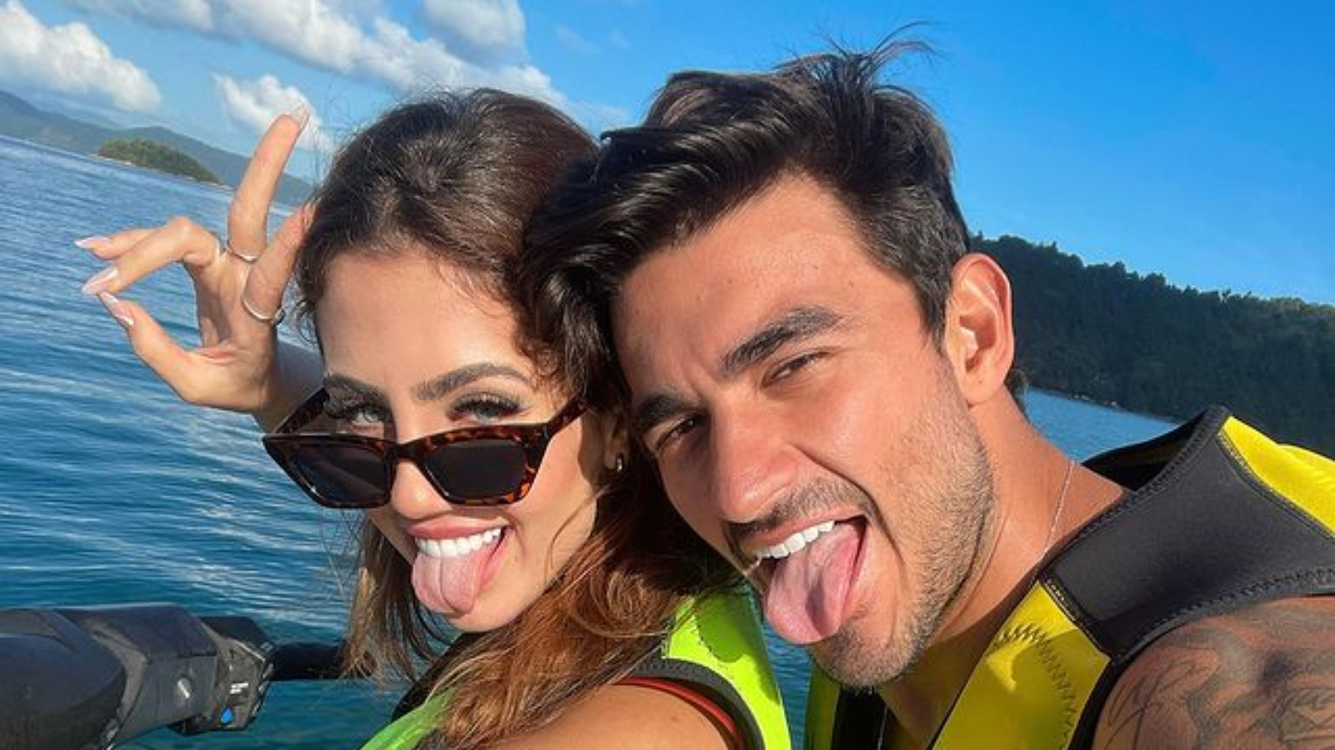 Amor e malhação! Inspire-se nos treinos em dupla de Gui Napolitano e Catherine Bascoy