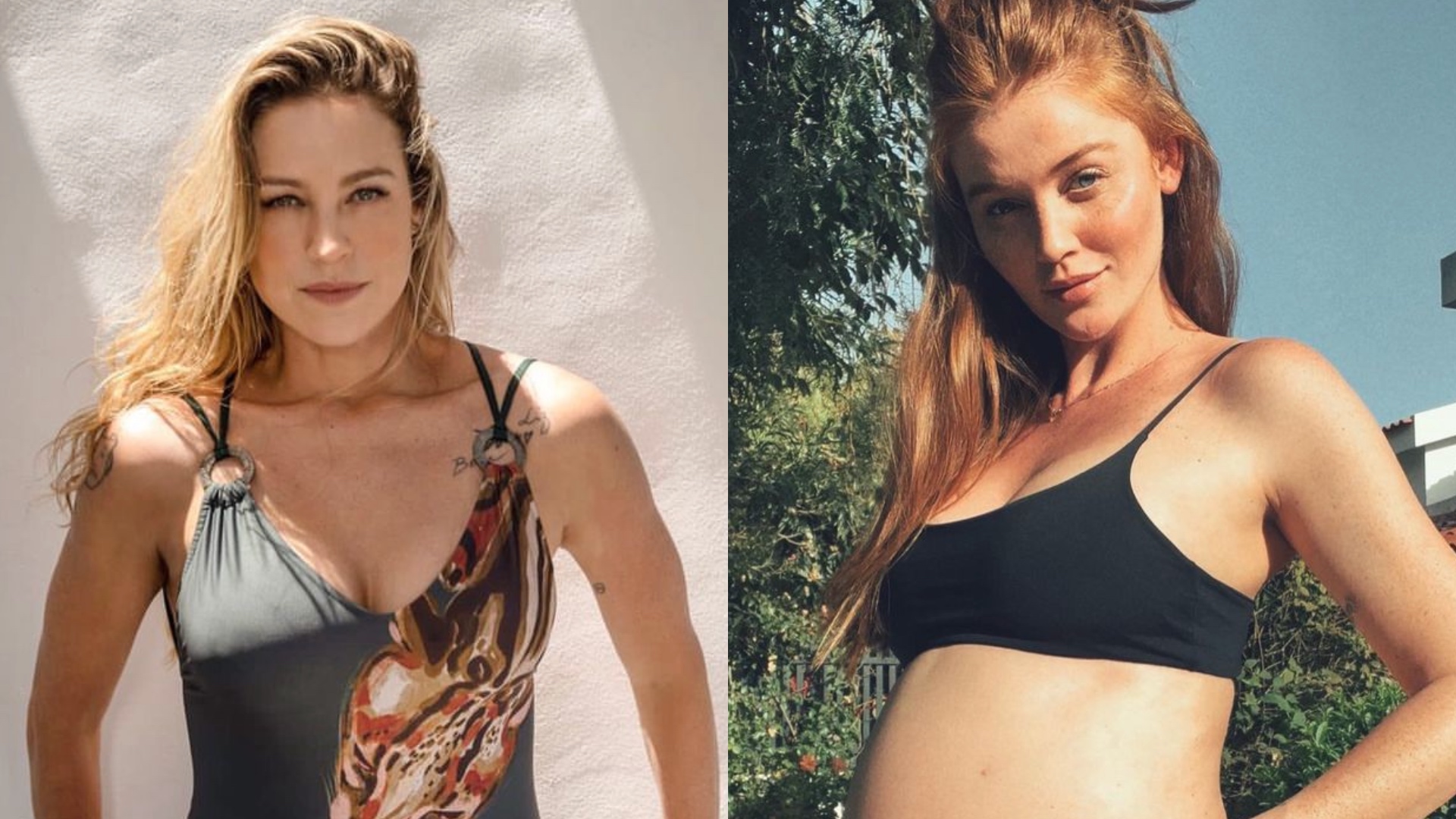 Luana Piovani se derrete em foto de Cíntia Dicker grávida: “Princesa amada e esperada”