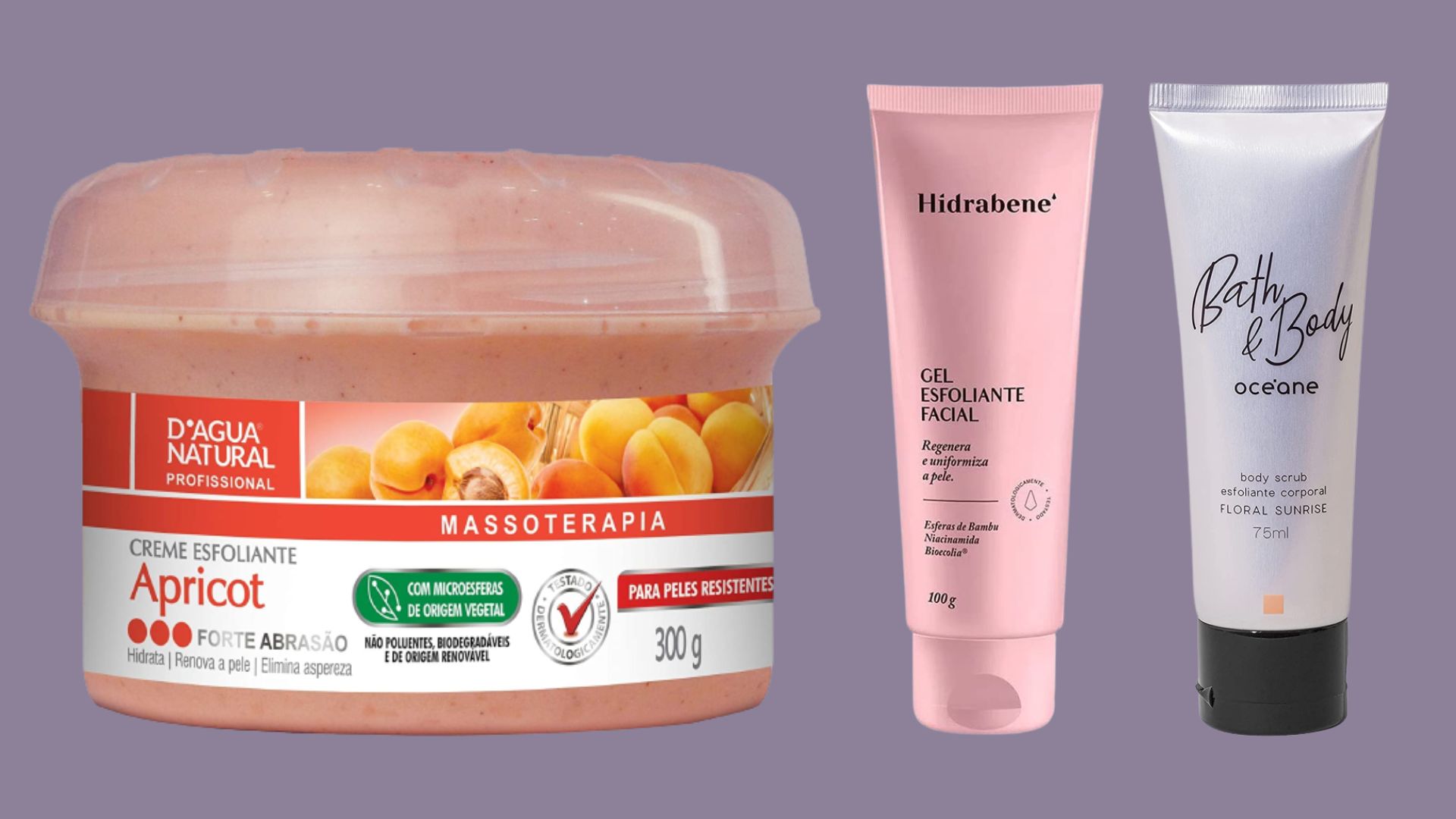 Esfoliantes: 6 produtos para incluir na rotina de cuidados