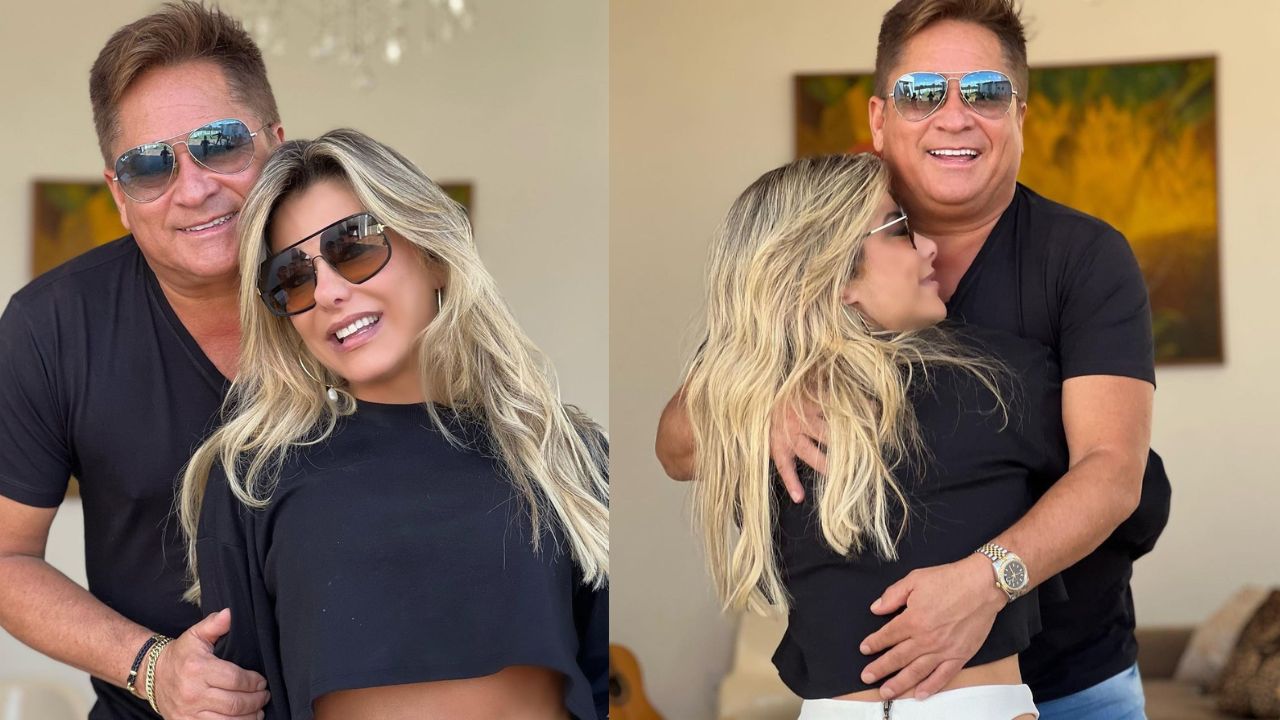26 anos juntos! Com fotos nostálgicas, Poliana Rocha celebra Bodas de Alexandrita com o maridão, Leonardo