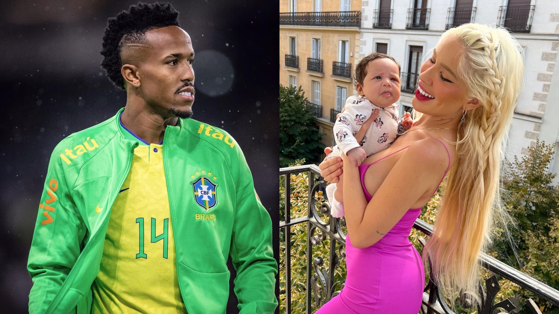 Éder Militão fica desesperado com vinda permanente da filha ao Brasil