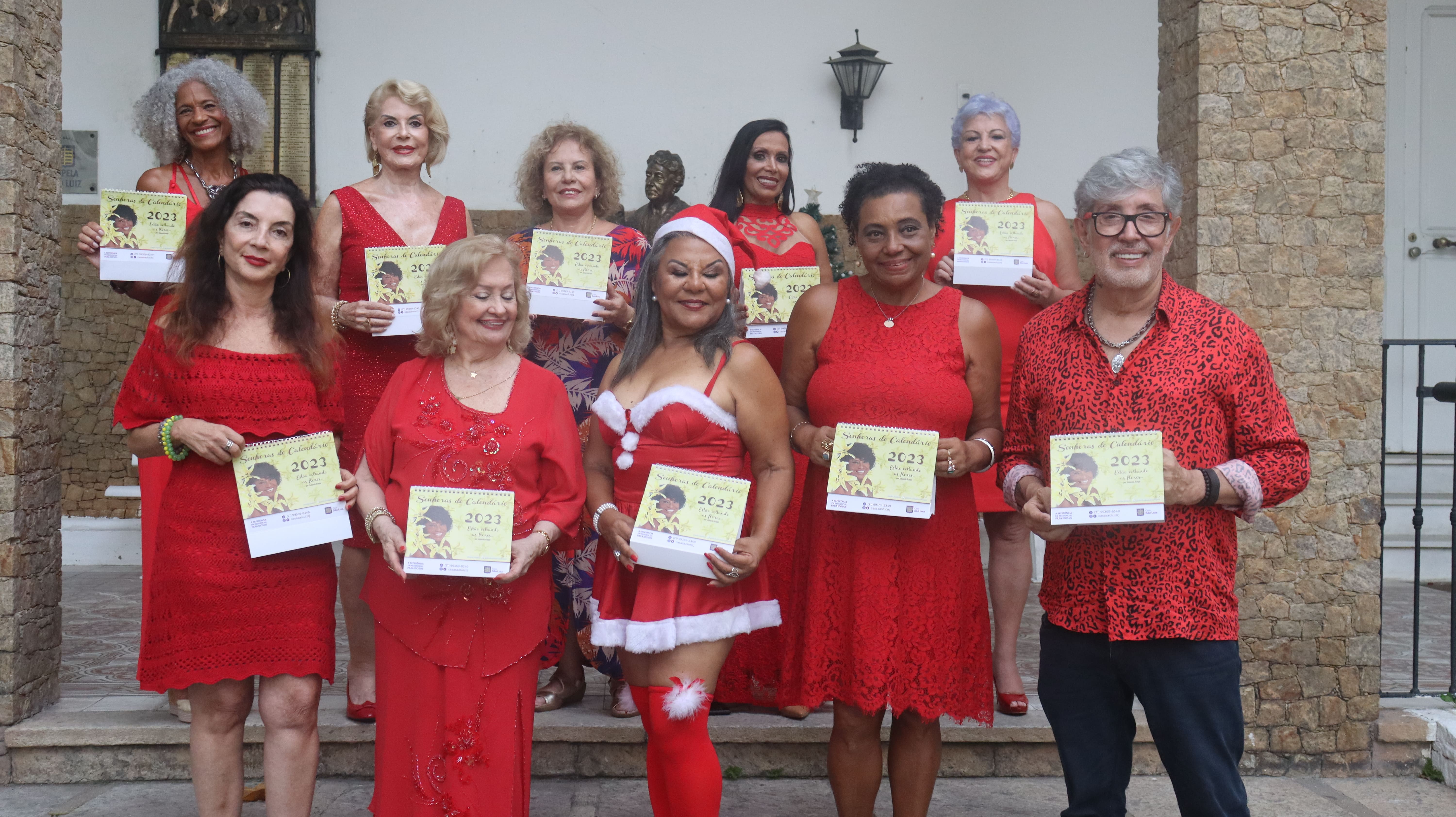 Casa São Luiz comemora o lançamento do “Senhoras do “Calendário – 2023”
