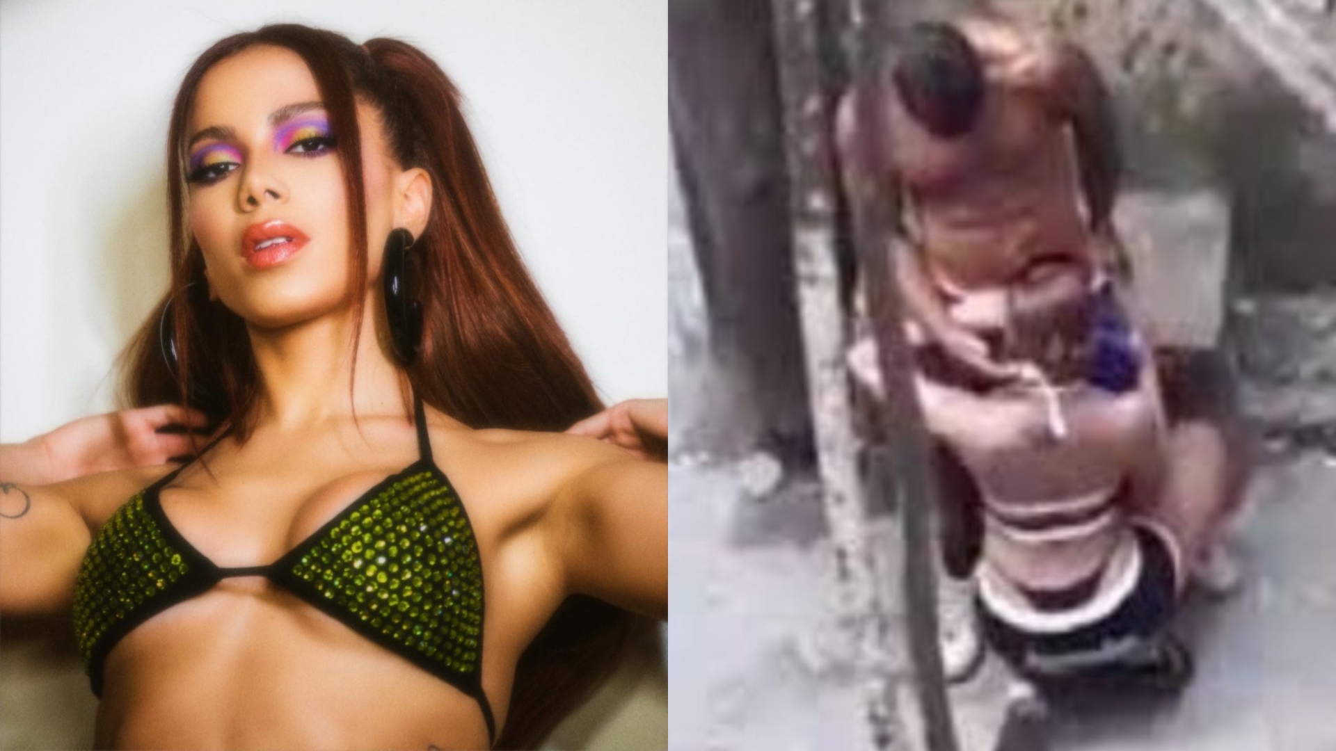 Vazam fotos de Anitta em momento íntimo com rapaz
