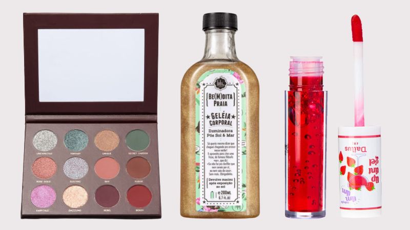 Paleta de sombras, iluminadores e mais: 13 itens de maquiagens mais desejadas para você garantir