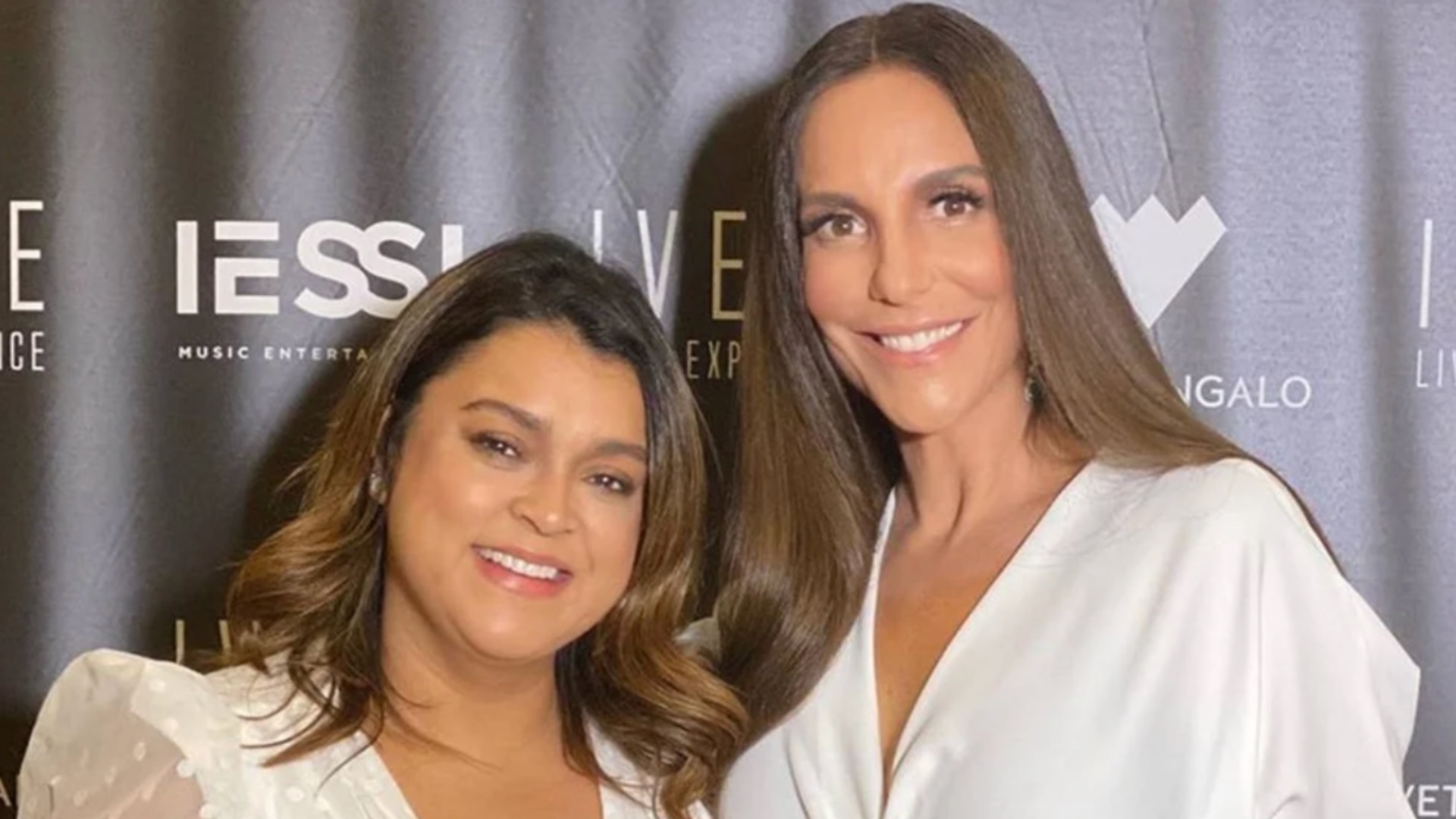 Ivete Salgado se declara para Preta e Gilberto Gil: “Te agradeço por um dos presentes mais lindos que você me deu”