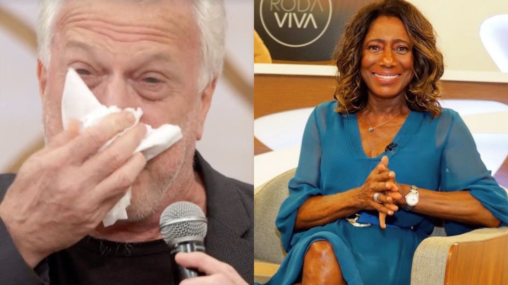 Pedro Bial chora ao falar dos últimos dias de Gloria Maria: “Estava sofrendo”