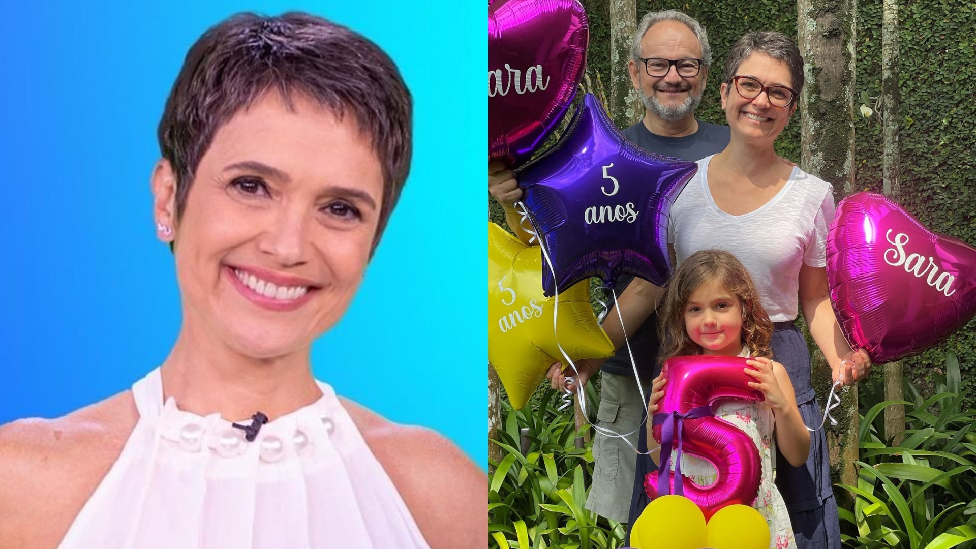 Sandra Annenberg posta foto rara ao lado da neta: “Netinha querida”