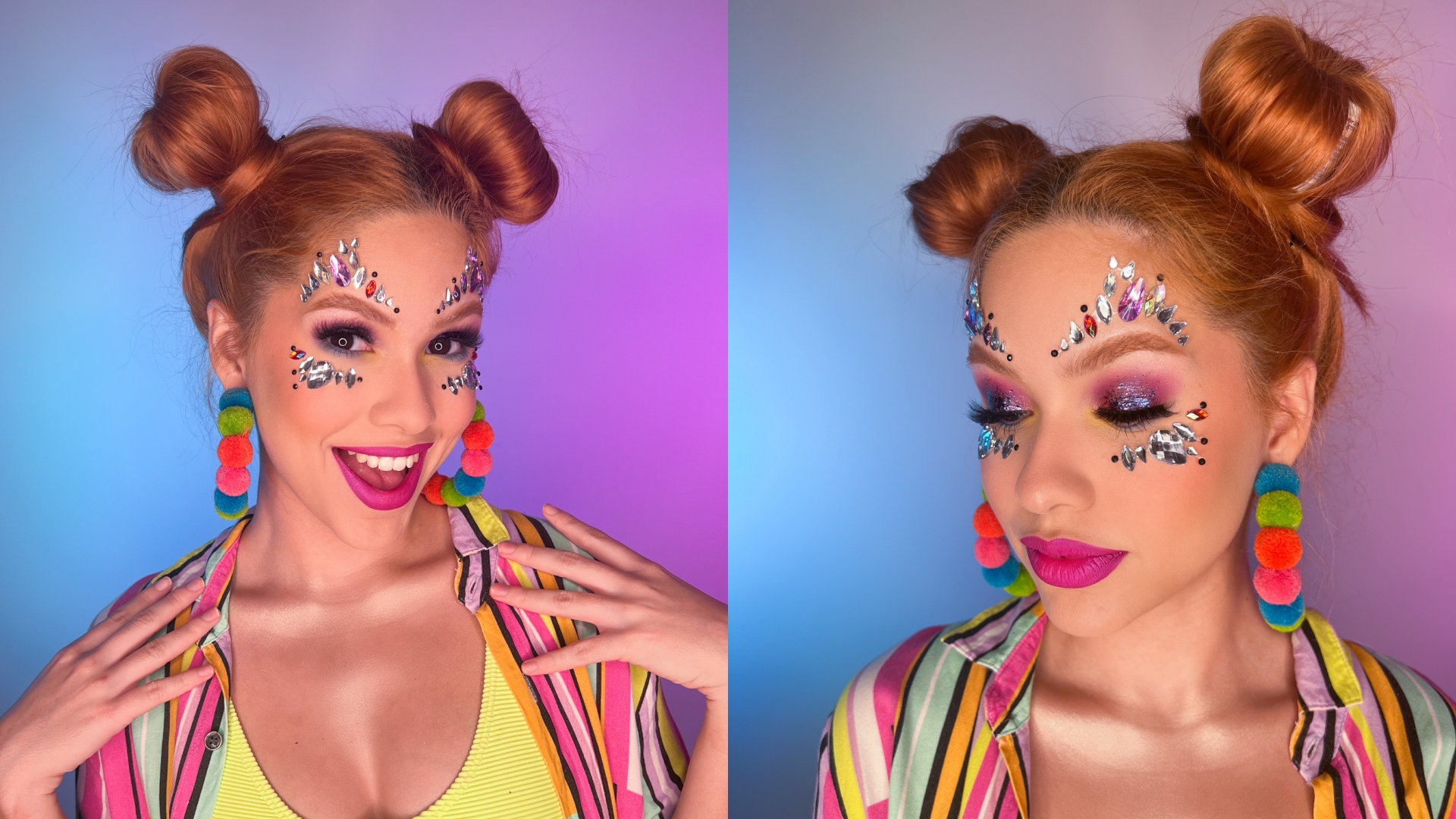 Carnaval: Maquiadora ensina passo a passo para a make perfeita