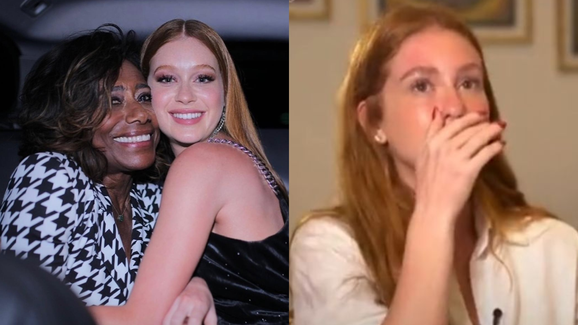 Marina Ruy Barbosa se emociona ao falar de Glória Maria: “Encontro de outras vidas”