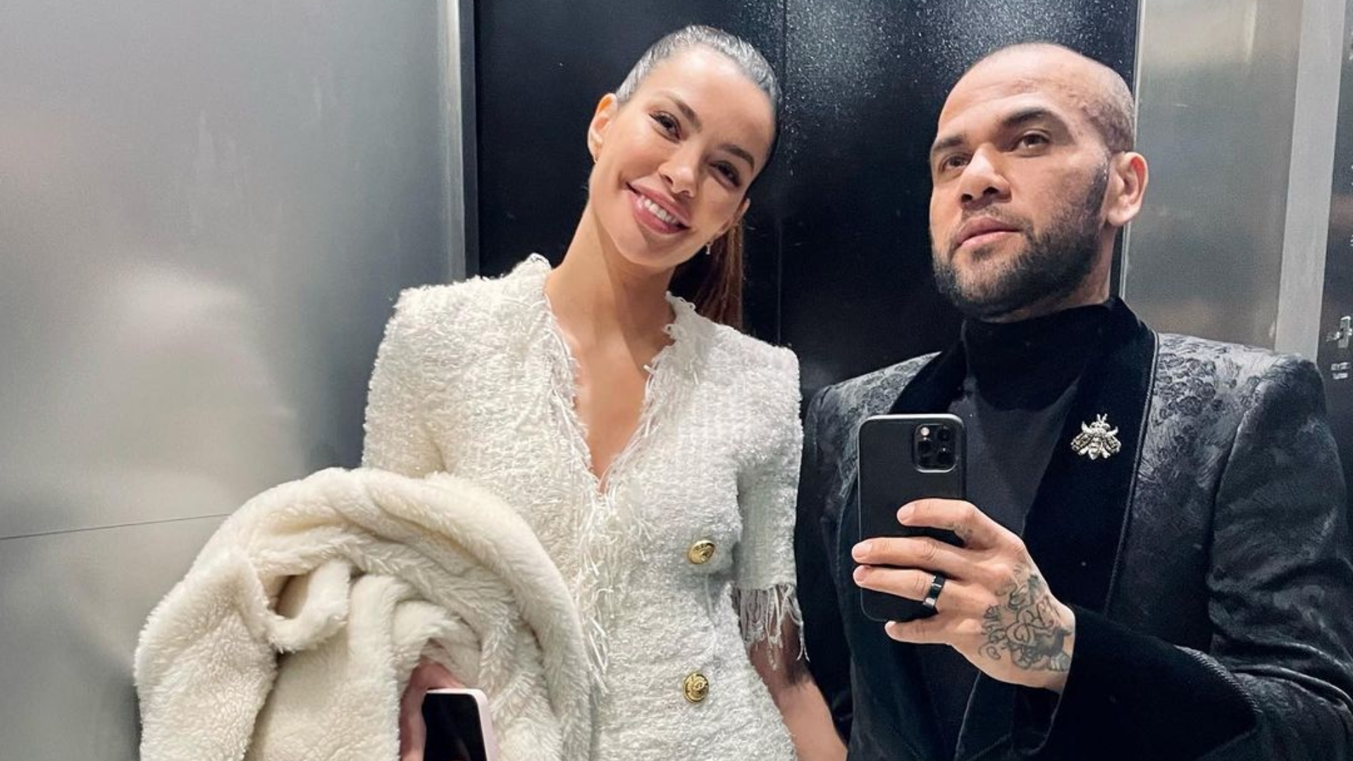 Joana Sanz, esposa de Daniel Alves, abre o jogo sobre boatos de divórcio
