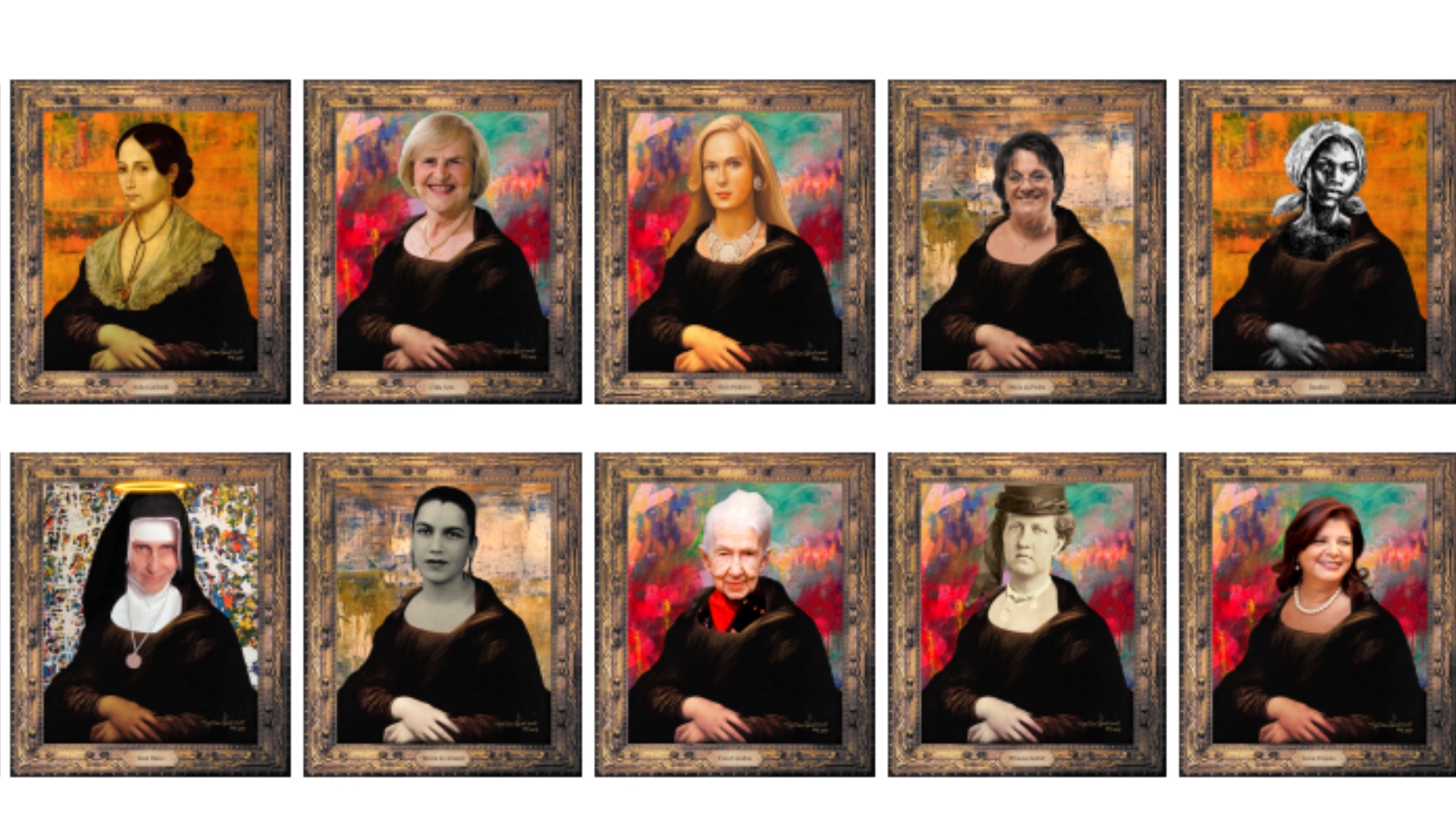 Exposição ‘Todo dia também é Dia da Mulher’, do projeto Monalisas Brasileiras, chega à Unibes Cultural