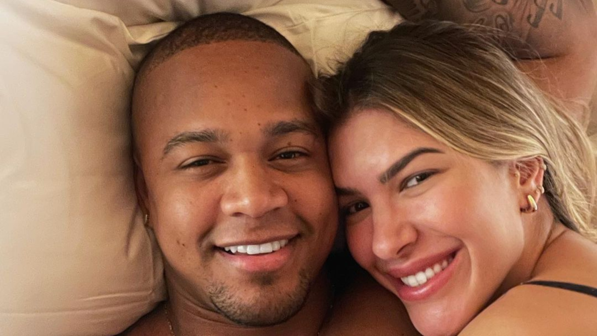 Lore Improta se declara para Léo Santana após situação constrangedora em show