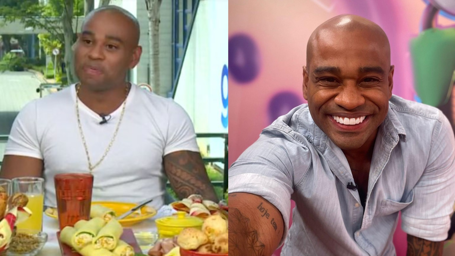 Ao vivo no ‘Mais Você’, Cezar Black se recusa a comer prato oferecido pela produção: “Indigesto”