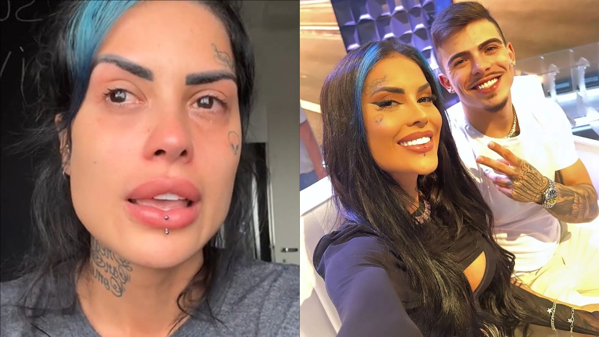 Tati Zaqui surge aos prantos e abre o jogo sobre motivo do término com Thomaz Costa