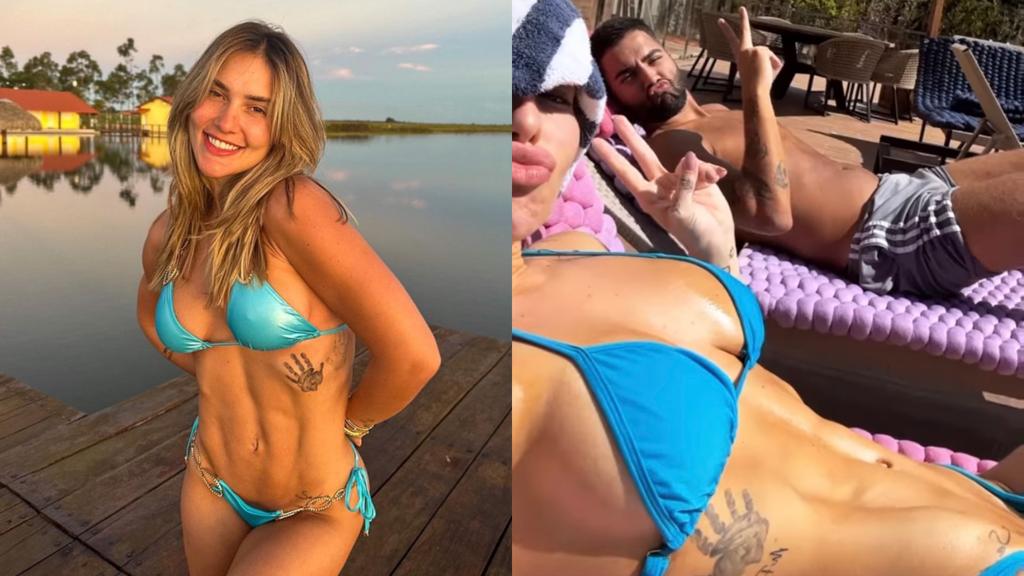 LINDA! Virginia renova bronzeado e exibe barriga trincada