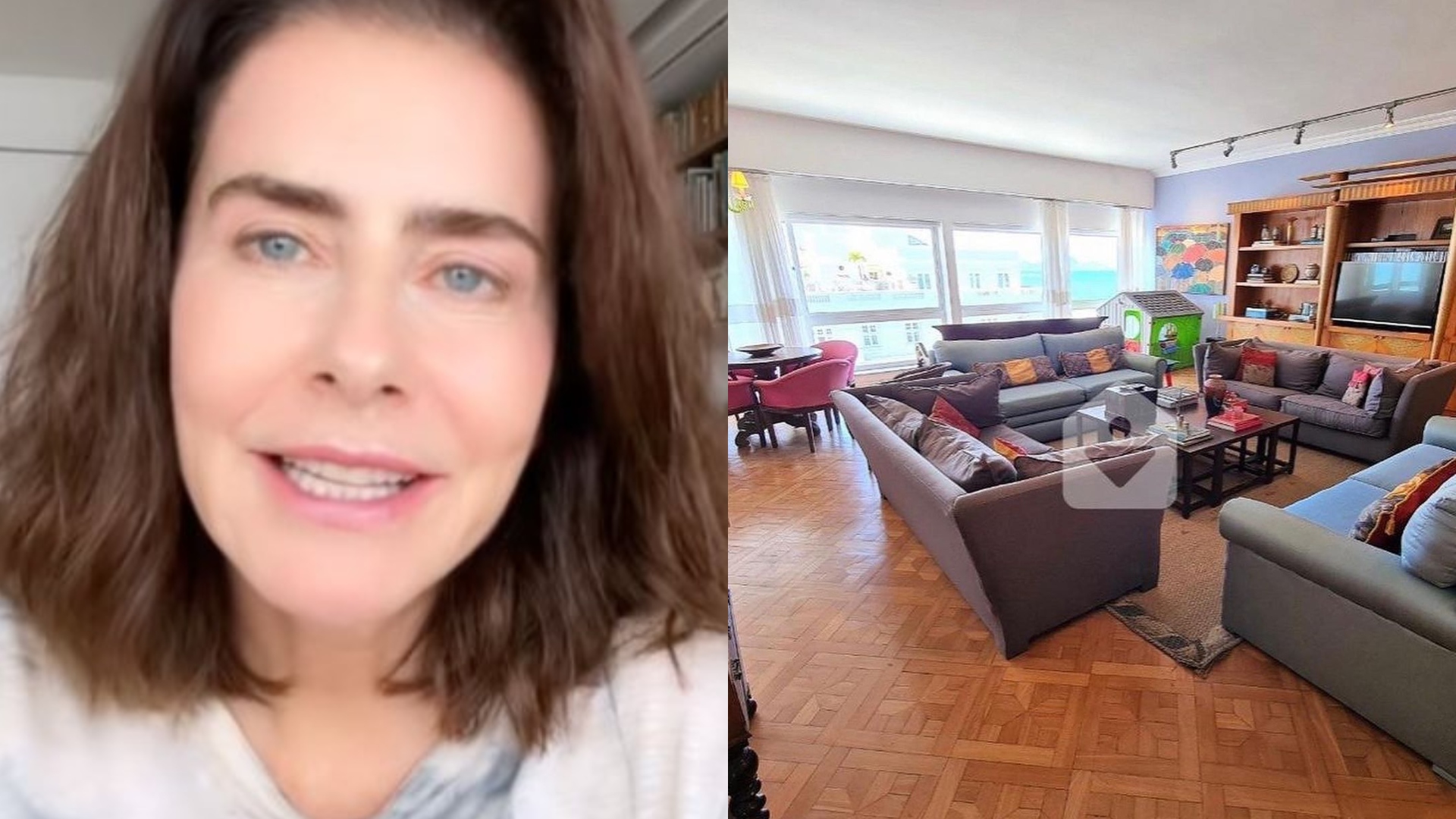 O que rolou? Maitê Proença vende apartamento em rede social