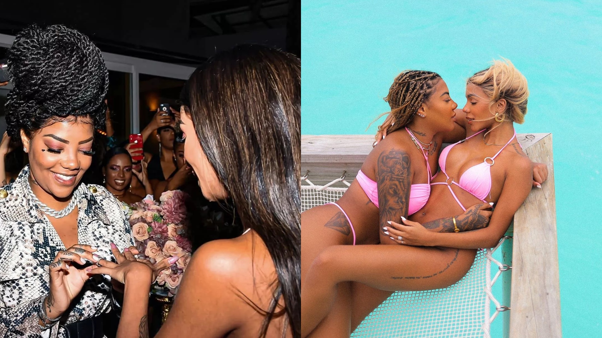 Ludmilla e Brunna Gonçalves se casaram em cerimônia surpresa; Relembre o evento