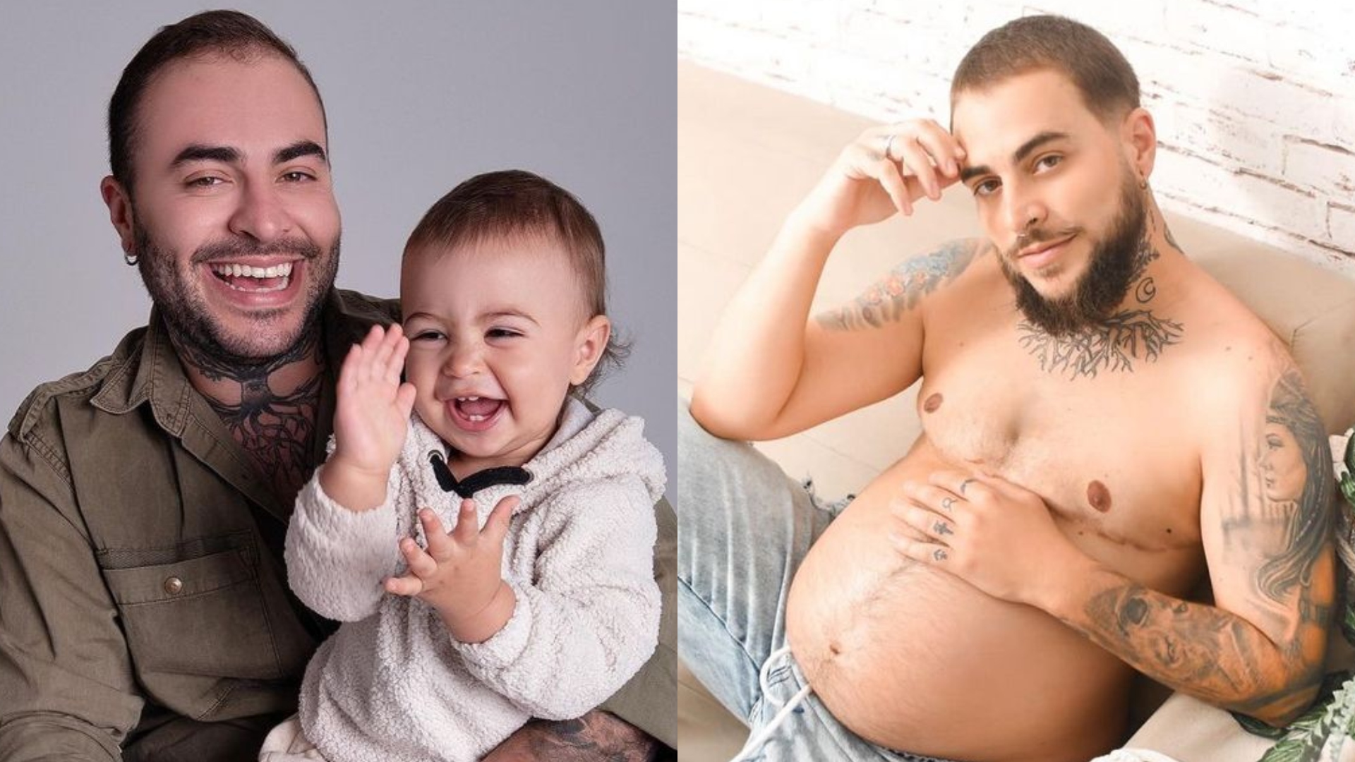 Conheça Roberto Bete, um pai que gerou o próprio filho: “Uma desconstrução”